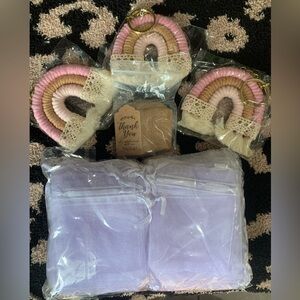 Boho Rainbow keychains